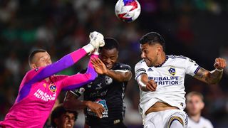 LA Galaxy lose to León on a night where Liga MX powers assert themselves (LA Galaxy). Photo by Gary A. Vasquez | USA Today Sports